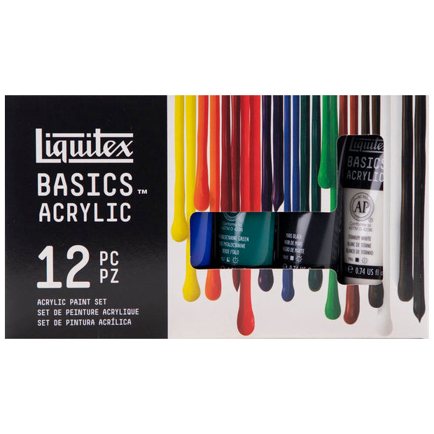 Liquitex Basics Acrylic Set - 12x22ml