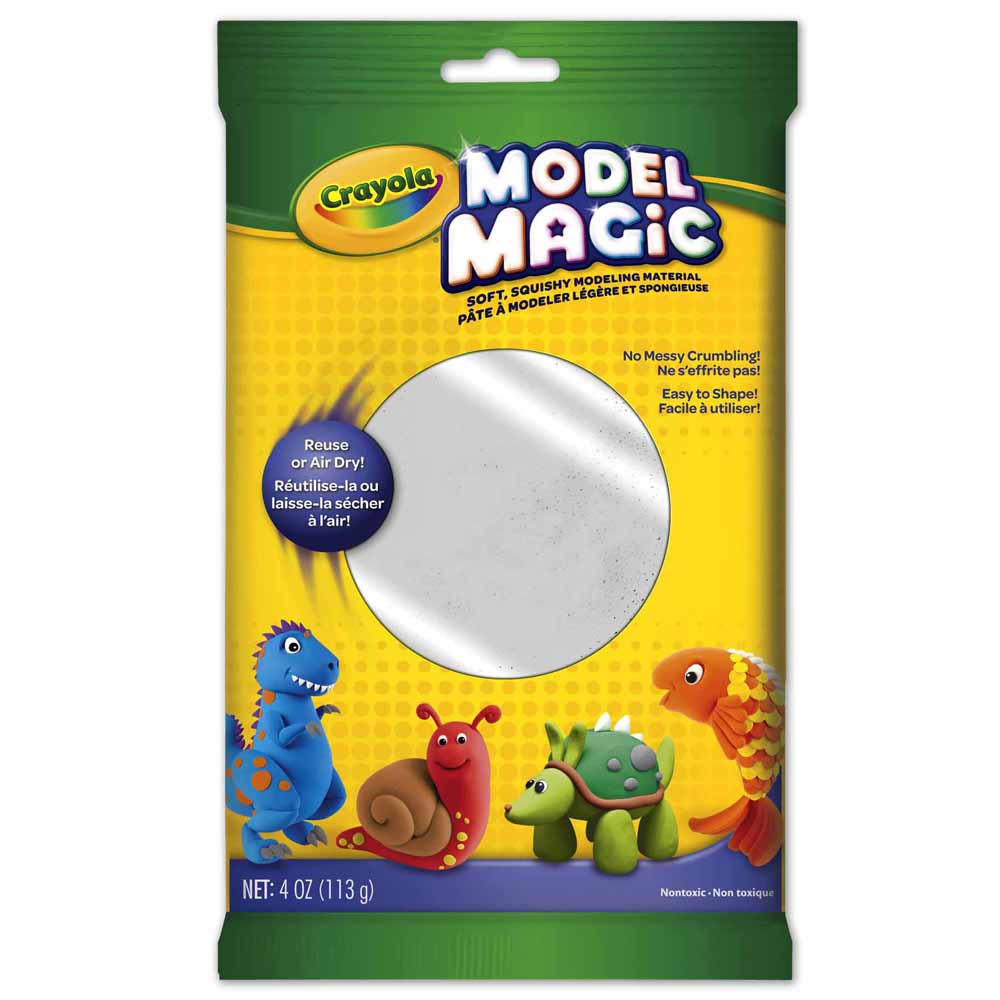 Crayola Model Magic 4 Oz Bag, White