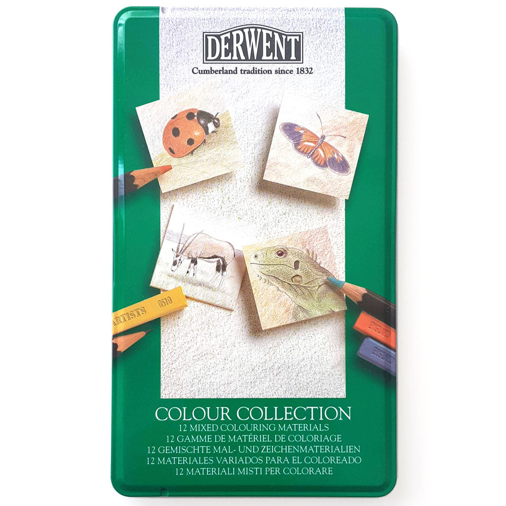 Derwent Color Collection Drawing Set - tin of 12