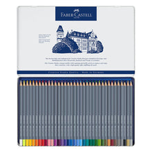 Load image into Gallery viewer, Faber-Castell Goldfaber Aqua watercolour pencil, tin of 36