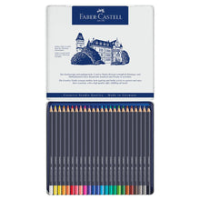 Load image into Gallery viewer, Faber-Castell Goldfaber colour pencil, tin of 24