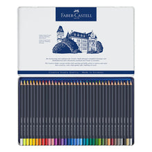 Load image into Gallery viewer, Faber-Castell Goldfaber colour pencil, tin of 36