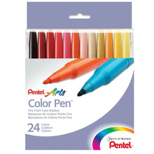 Load image into Gallery viewer, Pentel Atrs Color Pen, 24 Color Set
