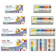 Load image into Gallery viewer, Pentel Arts Water Colours Sets
