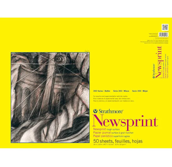 Strathmore Newsprint Paper Pads 300 Series