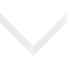 Load image into Gallery viewer, White Contemporary Wood Frame