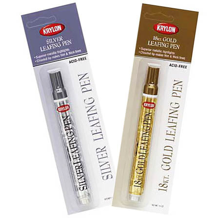 Krylon Gold Metallic Leafing Pen Paint Leaf Marker Acid Free Metallic  Highlights