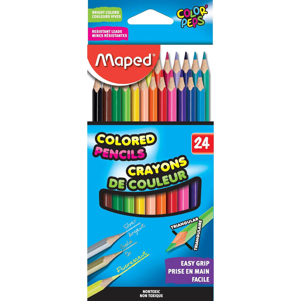 Color'Peps 24 Colored Pencil Set