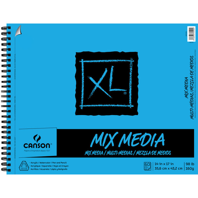 Canson XL Mix Media Spiral Pads – K. A. Artist Shop