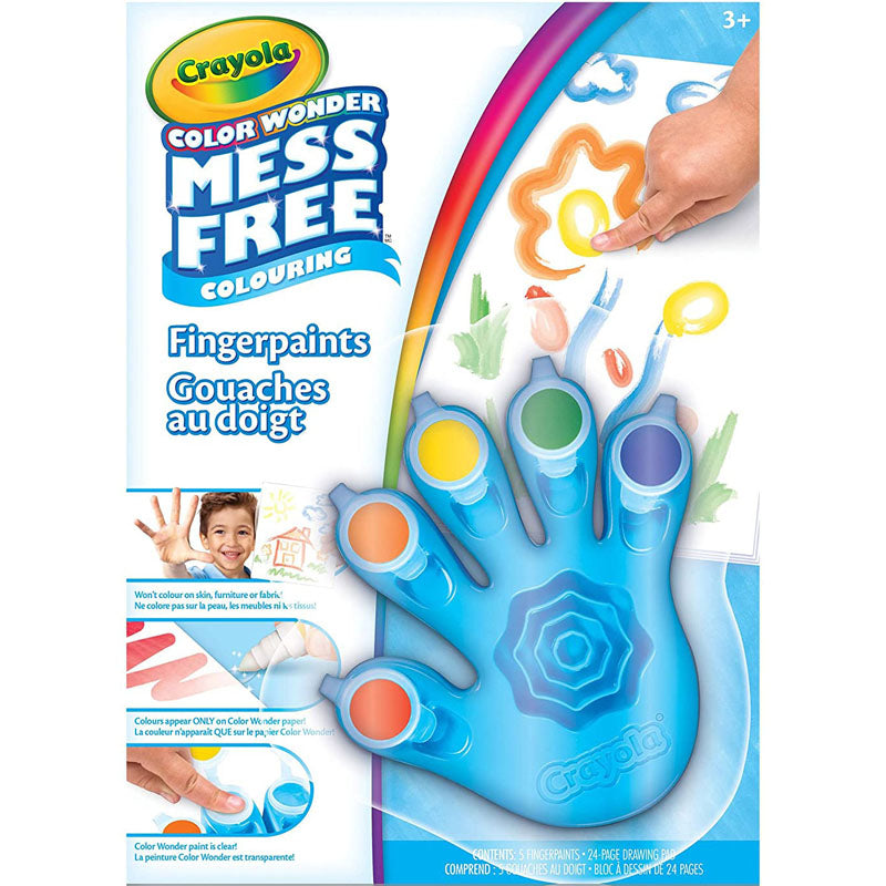 Crayola Color Wonder Mess Free Colouring Fingerpaints
