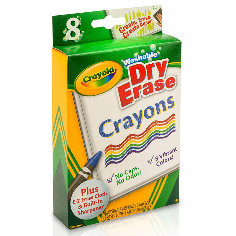 Crayola Dry-Erase Crayons 8 ct.