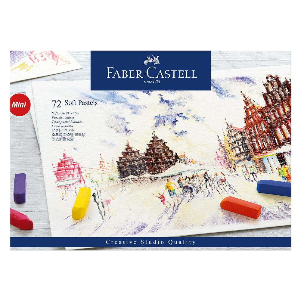 Faber-Castell Creative Studio Soft Pastel Mini, 72-Colour Set