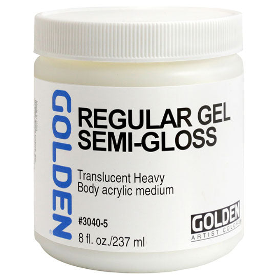 Golden Regular Gel Semi-Gloss, 8oz