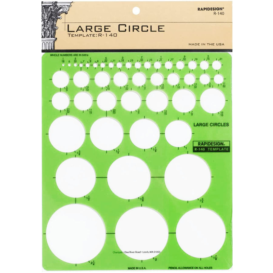 Pickett Large Circles Template