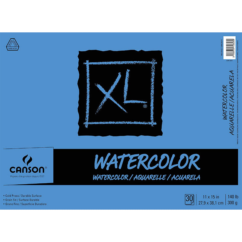 Canson XL Watercolor Pads, 30 Shts./Pad