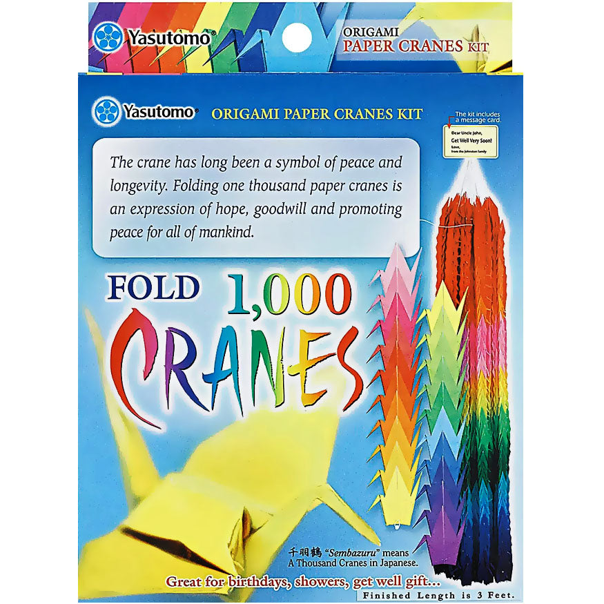 Yasutomo 1,000 Cranes Origami Kit
